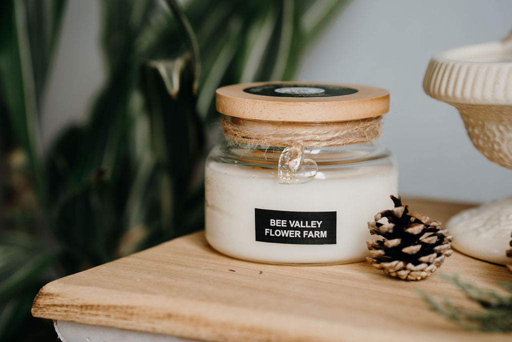 Bee Valley Flower Farm Candle